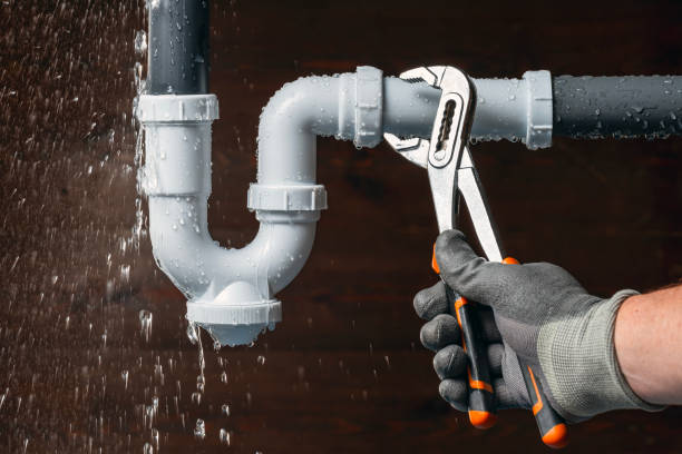 Professional Drain Cleaning technician working in Homer, LA